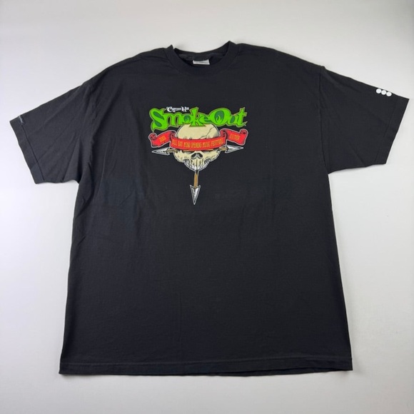Vintage 2001 Cypress Hill Smoke Out Music Festival Tee Size XXL - Picture 1 of 7